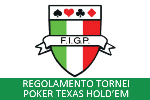 Regole ufficiali tornei poker alla texano in Italia